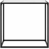 Konsolinis staliukas, baltas, 80x35x75cm, grūdintas stiklas