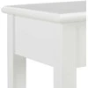 Konsolinis staliukas, baltos sp., 110x35x80cm, mediena
