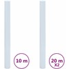Langų plėvelės, 3vnt., skaidri balta, PVC, statinė, matinė