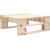 Lauko baldų komplektas Poilsio komplektas iš palečių su pagalvėlėmis, 6 dalių, pušis
