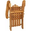 Lauko baldų komplektas Sodo adirondack komplektas, 4 dalių, akacijos medienos masyvas