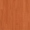 Lauko baldų komplektas Sodo sofos komplektas, 11 dalių, vaško rudas, pušies masyvas