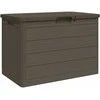 Lauko dėžė pagalvėlėms, ruda, 77,5x44,5x53cm, PP