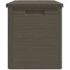 Lauko dėžė pagalvėlėms, ruda, 77,5x44,5x53cm, PP