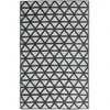 Lauko kilimas, juodos spalvos, 140x200cm, PP