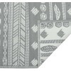 Lauko kilimas, pilkos spalvos, 80x250cm, PP