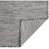 Lauko kilimėlis, rudas ir mėlyna, 80x250cm, plokščio pynimo