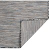 Lauko kilimėlis, rudas ir mėlyna, 100x200cm, plokščio pynimo