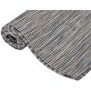 Lauko kilimėlis, rudas ir mėlyna, 100x200cm, plokščio pynimo