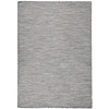 Lauko kilimėlis, rudas ir mėlyna, 140x200cm, plokščio pynimo