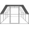 Lauko narvas viščiukams, 3x8x2m, galvanizuotas plienas