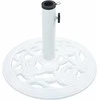 Lauko skėčio pagrindas, baltos spalvos, 9kg, 40cm, ketus