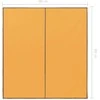 Lauko tentas, geltonos spalvos, 3x2,85m