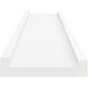 Lentynos nuotraukų rėmeliams, 2vnt., baltos, 60x9x3cm, MDF