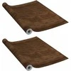 Lipnios plėvelės baldams, 2vnt., ąžuolo, 500x90cm, PVC