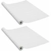 Lipnios plėvelės durims, 2vnt., baltos medienos, 210x90cm, PVC
