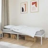 Lova Metalinis lovos rėmas, baltos spalvos, 80x200cm