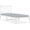 Lova Lovos rėmas be čiužinio, baltas, 75x190cm, metalas