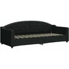 Lova Sofa, juodos spalvos, 80x200cm, audinys