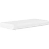 Lova su čiužiniu, tamsiai žalios spalvos, 100x200cm, aksomas