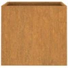 Loveliai, 2vnt., 49x47x46cm, Corten plienas