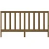 Lovos galvūgalis, medaus rudas, 206x4x100cm, pušies masyvas