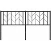 Metalinis galvūgalis, juodos spalvos, 150cm
