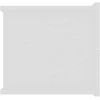 Naktinės spintelės, 2vnt., baltos, 40x30x30cm, apdirbta mediena