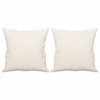 Pagalvėlės, 2vnt., smėlio, 40x40cm, mikropluošto audinys