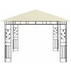 Pavėsinė su tinkleliu nuo uodų, kreminė, 3x3x2,73m, 180g/m²