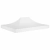 Proginės palapinės stogas, baltos spalvos, 4,5x3m, 270 g/m²