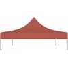 Proginės palapinės stogas, terakota spalvos, 4,5x3m, 270 g/m²