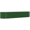 Aukštas sodo lovelis, žalias, 396x100x68cm, plienas