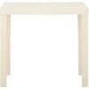 Sodo stalas, baltos spalvos, 79x65x72cm, plastikas