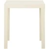 Sodo stalas, baltos spalvos, 79x65x72cm, plastikas