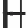 Sodo tvora su smailiomis viršūnėmis, juoda, 140cm, plienas
