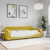 Lova Sofa, geltonos spalvos, 80x200cm, aksomas