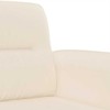 Sofa Sofos komplektas su pagalvėlėmis, 2 dalių, smėlio, audinys
