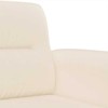 Sofa Sofos komplektas su pagalvėlėmis, 2 dalių, smėlio, audinys