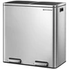 Songmics Atliekų separatorius 60 litrų ( 2 x 30 l)