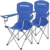 Songmics Campingstuhl 2er-Set blau