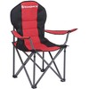Songmics Campingstuhl raudona