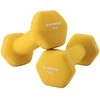 Songmics Hanteliai 2 x 1kg geltonos spalvos