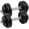 Songmics Ketaus hantelių rinkinys 30 kg