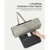 Songmics Picknickdecke 300 x 200 cm wasserdicht hellblau