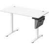 Songmics Reguliuojamo aukščio elektrinis stalas 60 x 120 x (72-120) cm