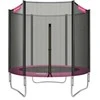 Songmics Rundes Gartentrampolin Ø 183 cm mit Sicherheitsnetz