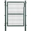 Songmics Sodo vartai 106 x 125 cm (D x V), pagaminti iš cinkuoto plieno