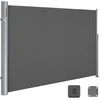 Songmics Šoninis tentas 200 x 300 cm antracito spalvos