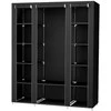 Songmics Spinta 175 x 150 cm juoda